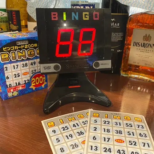 渋谷 高級 個室カラオケ パレスラウンジのオプションメニュー - ビンゴゲーム