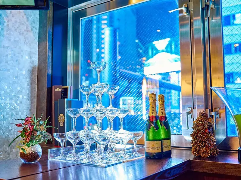 PALACE LOUNGE - 渋谷 高級カラオケ＆BAR パレスラウンジ - 渋谷のスクランブル交差点から夜景を一望